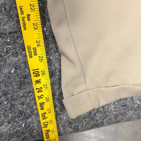 Bolle Golf Pants Men 40 40x30 Beige Tan Button Pocket Zipper - Picture 6 of 9